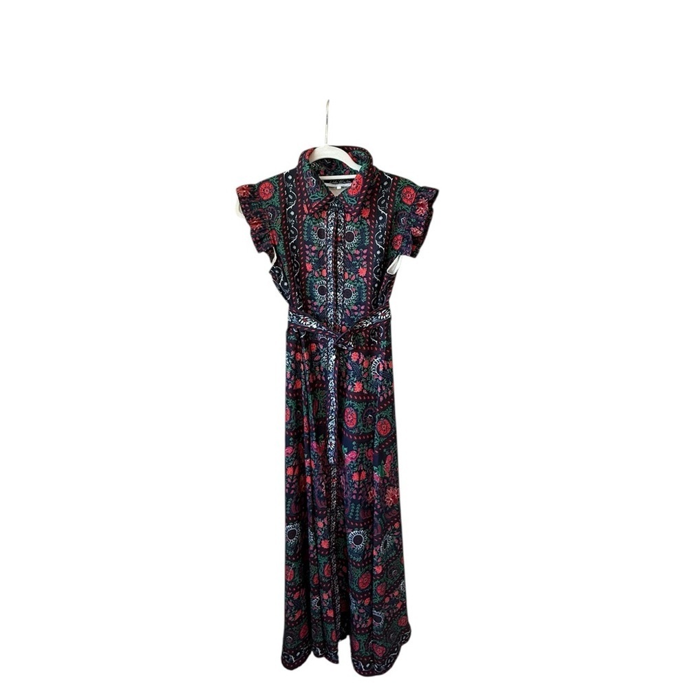 Elegant Multicolor Maxi Dress - Picture 2 of 6